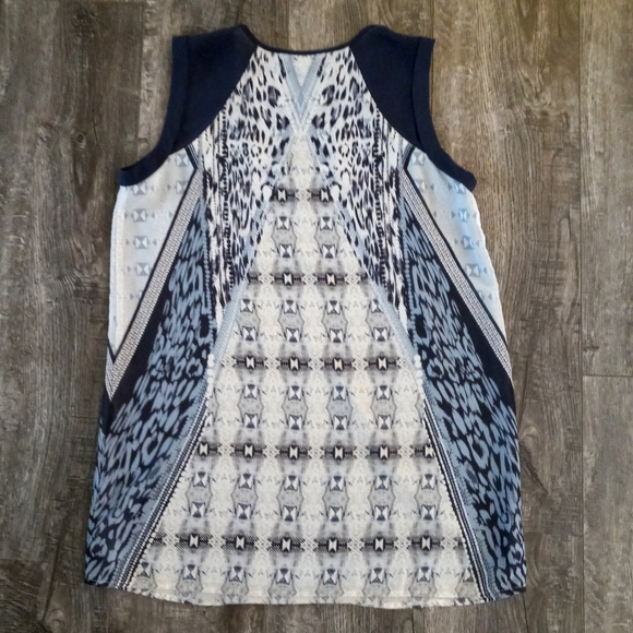 CAbi ize Small women's sleeveless tunic blouse - Picture 2 of 4